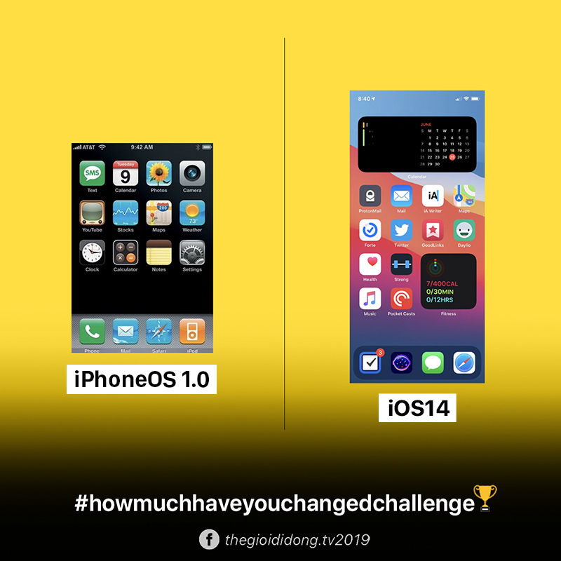 Sự tiến hóa của iOS với iPhone trong chặng đường 13 năm
