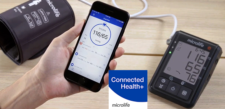 Cách kết nối ứng dụng Microlife Connected Health+ với máy đo huyết áp