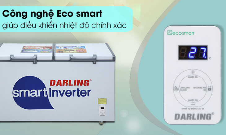 Công nghệ Eco smart điều chỉnh nhiệt độ chính xác