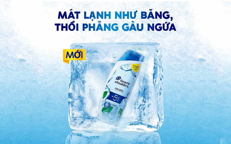 Dầu gội Head & Shoulders siêu mát lạnh