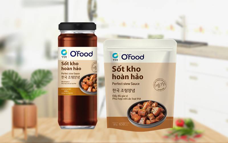 Sốt kho hoàn hảo O'food