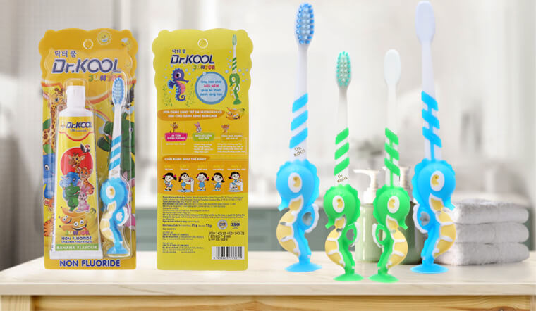 Các loại bàn chải Dr.Kool tốt nhất dành cho bé