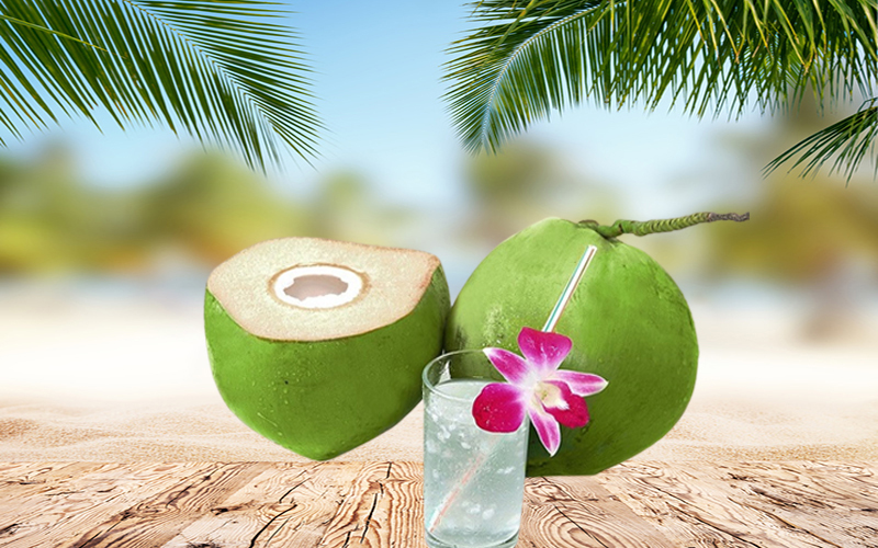 Nước dừa dứa Nước dừa dứa