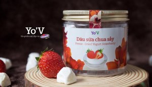 Sữa chua sấy Yo'V - Món ăn vặt lạ miệng nhưng rất bổ dưỡng