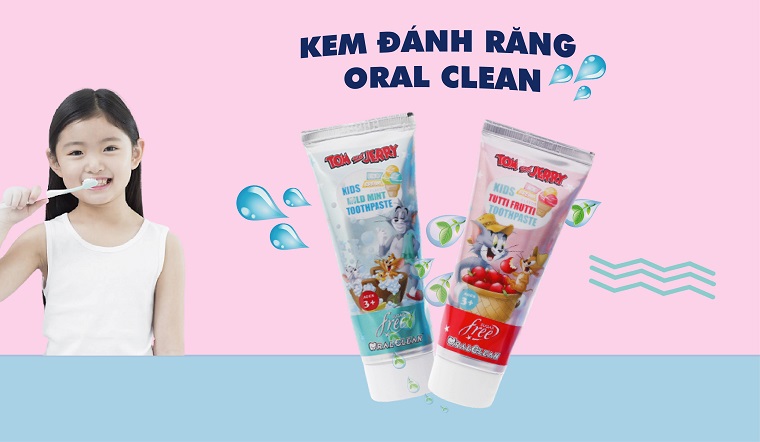 Kem đánh răng cho bé Oral Clean có tốt không?