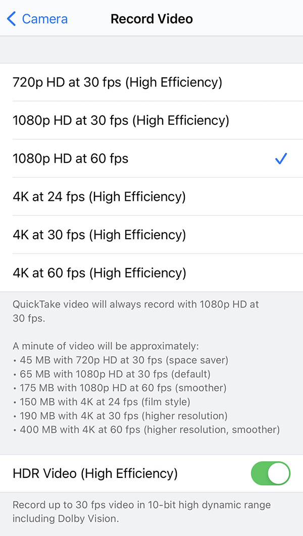 Cách quay video Dolby Vision HDR trên iPhone 12 series Cách quay video Dolby Vision HDR trên iPhone 12 series