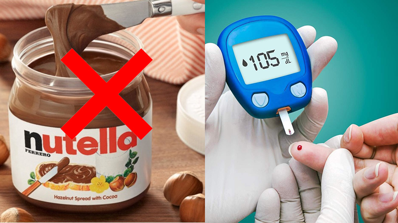 Người có tiền sử bệnh tiểu đường hạn chế dùng nutella Người có tiền sử bệnh tiểu đường hạn chế dùng nutella