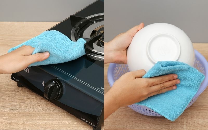 Khăn lau đa năng microfiber NNB