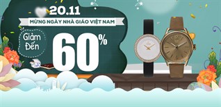 Top 6 đồng hồ thời trang nữ đồng giảm đến 60% dịp 20/11, mua ngay tặng cô!