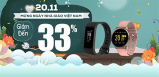 Đồng hồ thông minh, giảm giá linh đình đến 33% dịp 20/11 tại Điện máy XANH