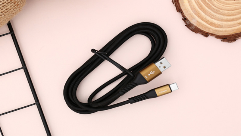 Cáp Type C 2m Mbest DS463X-WB Đen