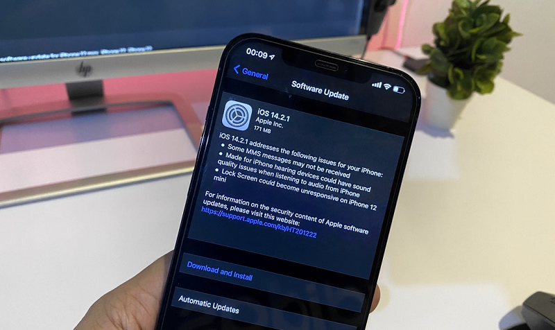 Bản cập nhật iOS 14.2.1