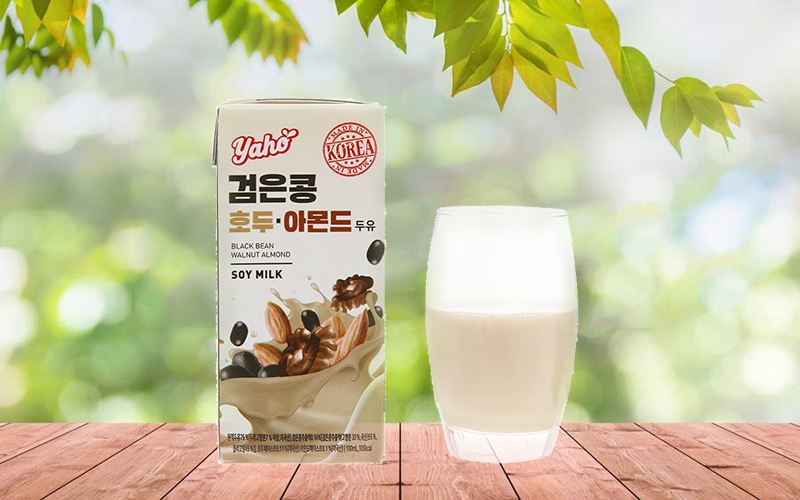 Sữa đậu nành đen Yaho Sữa đậu nành đen Yaho