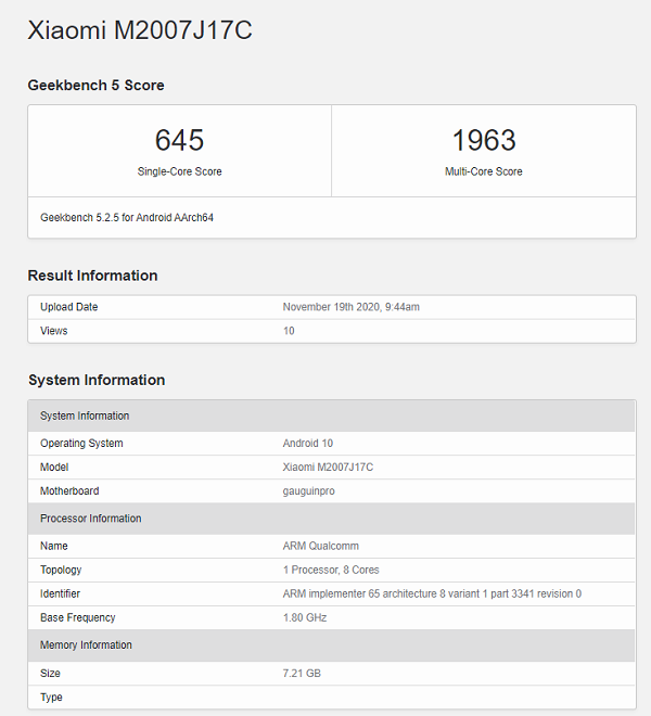 Geekbench Geekbench