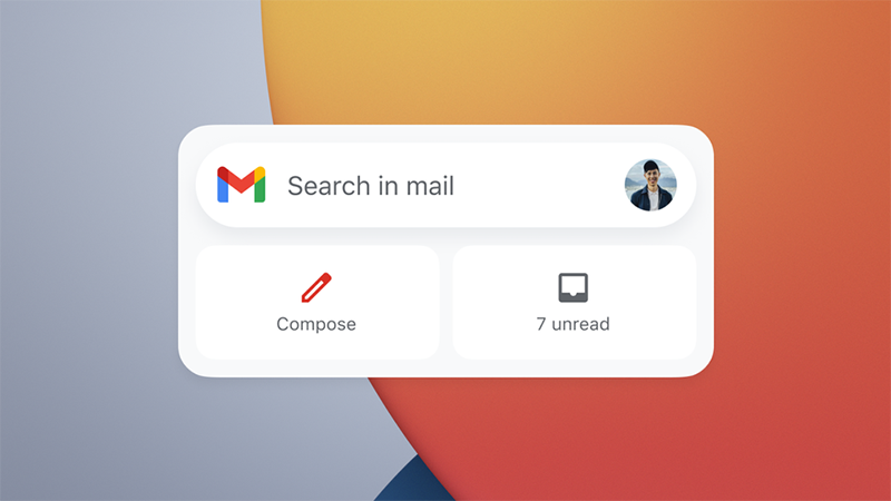 Widget của Gmail