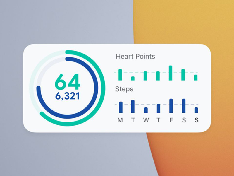 Widget của Google Fit