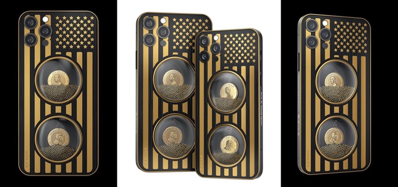 Caviar ra mắt iPhone 12 Pro phiên bản chân dung Biden và Trump