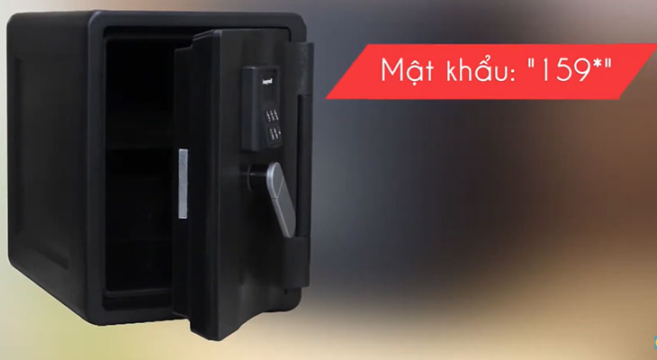 Hướng dẫn sử dụng két sắt Honeywell 2901 - Nhập mã