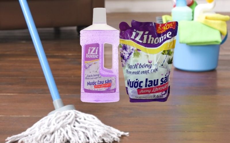 Nước lau sàn iZi home hương lavender