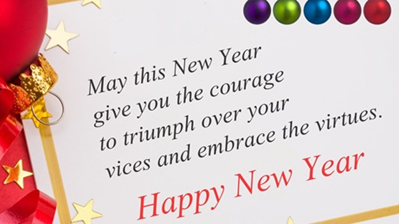 Chúc mừng năm mới bằng tiếng Anh