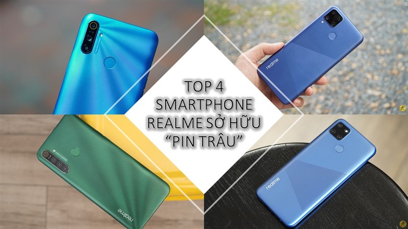 Top 4 smartphone đến từ nhà realme sở hữu viên pin trâu, cấu hình tốt, camera hiện đại, thiết kế sang trọng, giá chưa tới 5 triệu đồng Top 4 smartphone đến từ nhà realme sở hữu viên pin trâu, cấu hình tốt, camera hiện đại, thiết kế sang trọng, giá chưa tới 5 triệu đồng