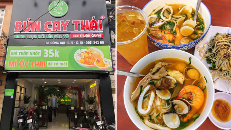 List các quán ăn, nhà hàng Thái ngon miệng nhất quận 10