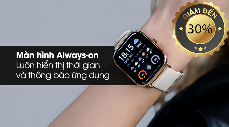 Siêu sale Black Friday đồng hồ Huami Amazfit giảm giá khủng đến 30%