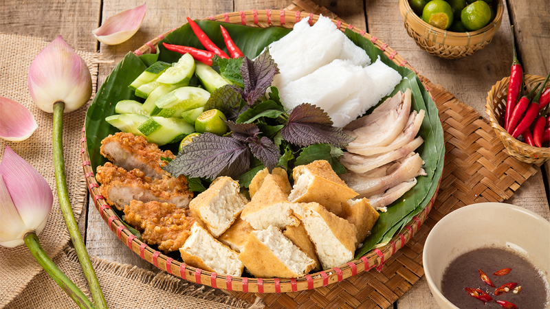  Bún đậu Tiến Hải