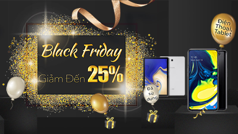 Hotsale Black Friday, điện thoại và máy tính bảng cũ giảm giá đến 25% Hotsale Black Friday, điện thoại và máy tính bảng cũ giảm giá đến 25%