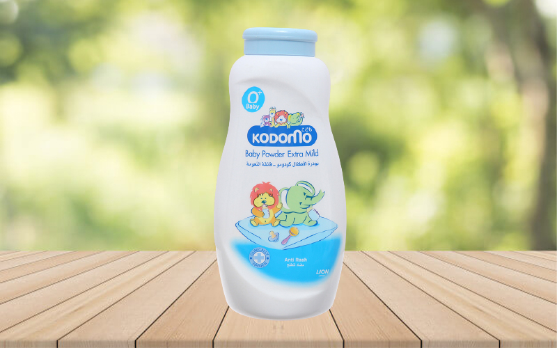 Phấn trẻ em Kodomo Extra Mild ngừa rôm sảy Phấn trẻ em Kodomo Extra Mild ngừa rôm sảy