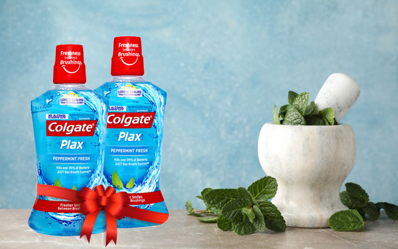 Nước súc miệng Colgate Plax Peppermint Fresh