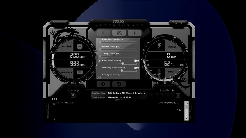 Phần mềm hiển thị thông số và theo dõi phần cứng PC khi chơi game