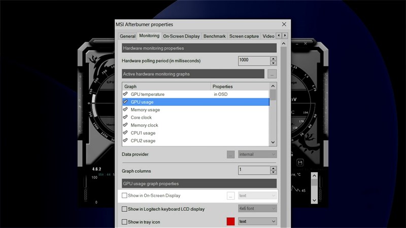 Phần mềm hiển thị thông số và theo dõi phần cứng PC khi chơi game