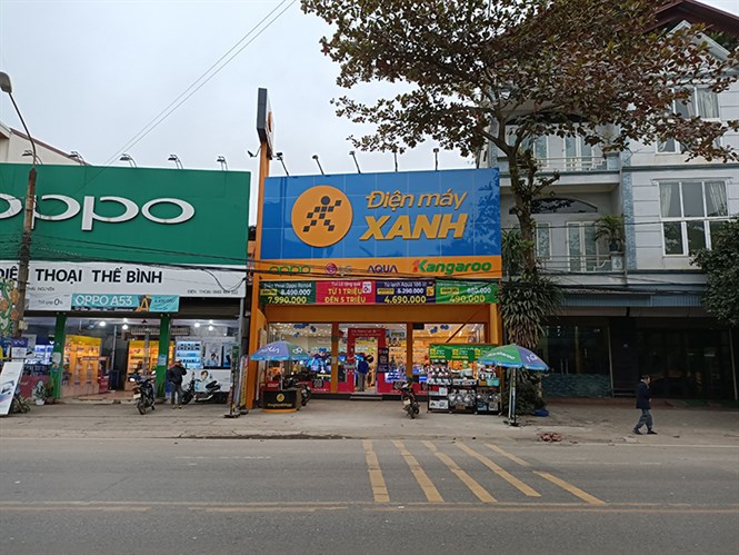 Siêu thị Điện máy XANH Giang Tiên, Phú Lương, Thái Nguyên