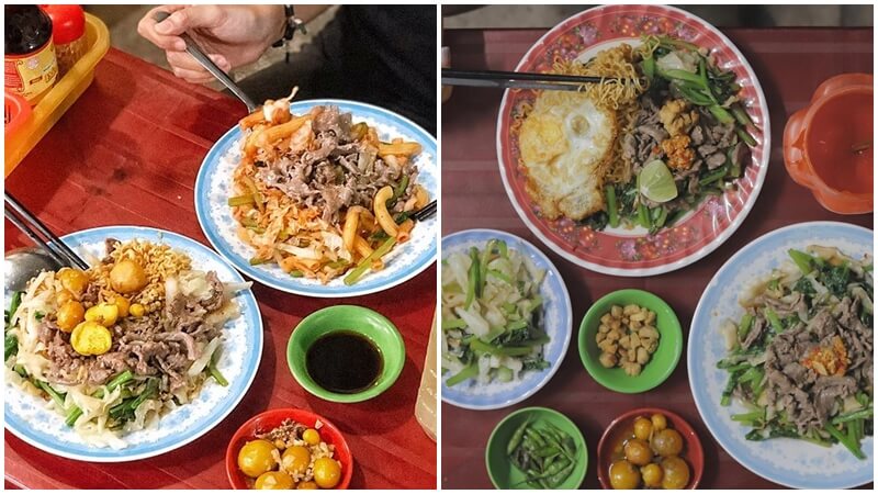 Quán ăn đêm (khuya) ngon quận 3: Mì gói xào bò ga Sài Gòn