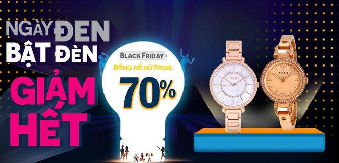 Đồng hồ Nữ Fossil giảm 70%, từ 3.9 triệu, giờ chỉ từ 1.1 triệu lần đầu tại Điện máy XANH