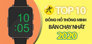 Top 10 đồng hồ - vòng tay thông minh bán chạy nhất năm 2020 tại Điện máy XANH