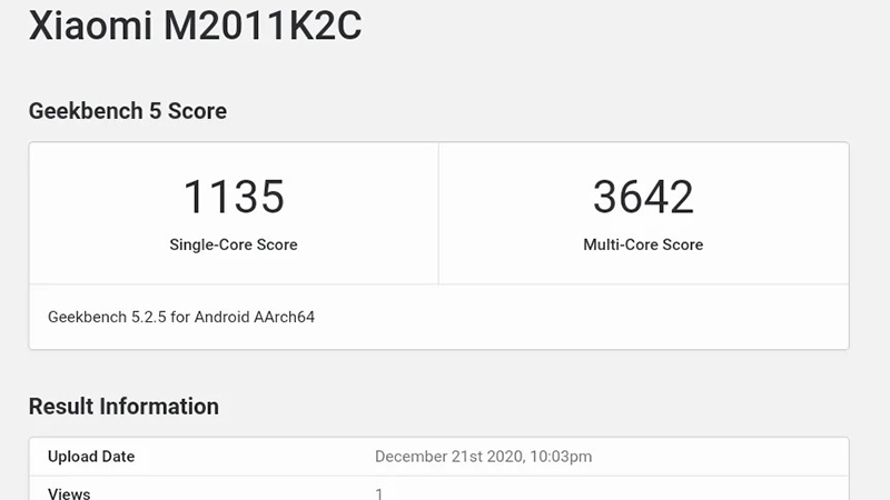 Điểm Geekbench