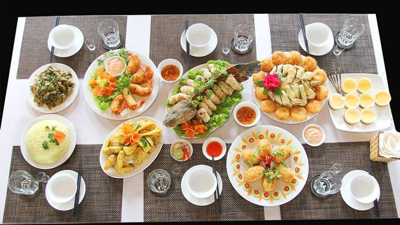 Món ăn Nhà hàng Thoáng Việt