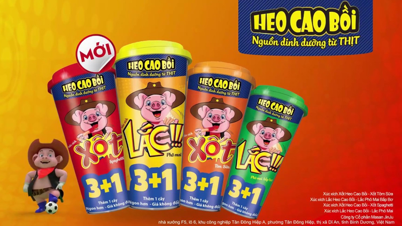 Thương hiệu Heo Cao Bồi Thương hiệu Heo Cao Bồi