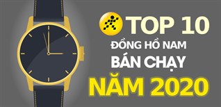 Top 10 đồng hồ nam bán chạy nhất năm 2020 tại Điện máy XANH