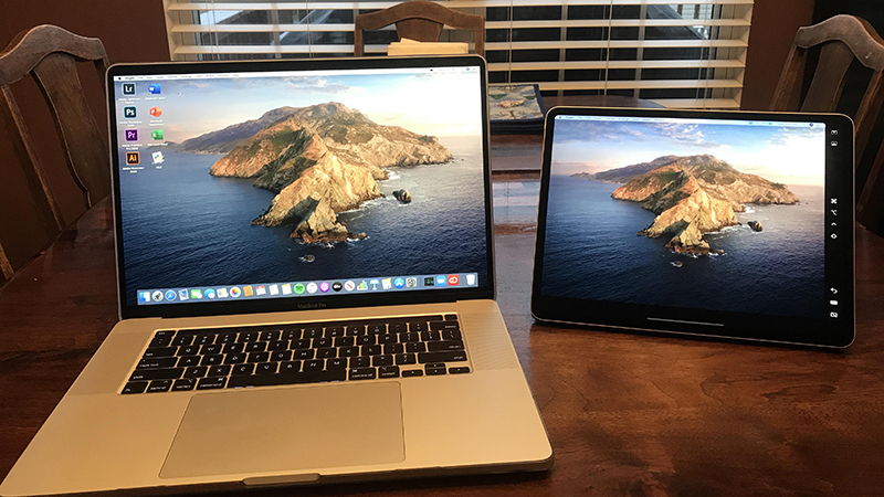 Macbook Pro và iPad Pro