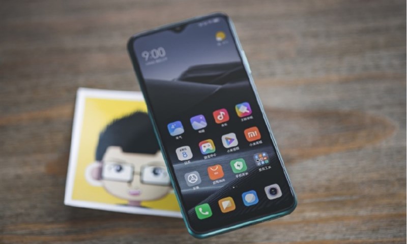 Mặt trước của Redmi note 9 4G