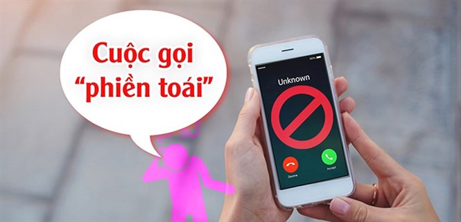 Cách chặn cuộc gọi và tin nhắn rác trên website của Cục An Toàn Thông Tin