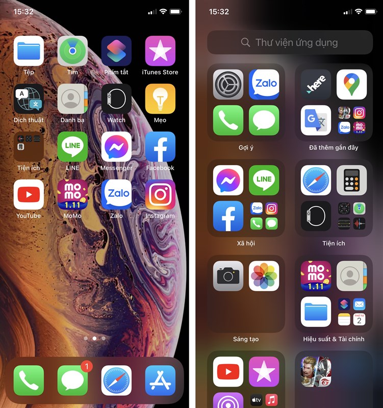 8 tính năng ẩn của App Library mới trên iOS 14 để dùng iPhone cực đã - iOS 14 tính năng ẩn Bạn đã sử dụng iOS 14 trên iPhone của mình? Nếu chưa, bạn sẽ bị bỏ lỡ những tính năng tuyệt vời của App Library mới. Với 8 tính năng ẩn, bạn có thể tự do tìm kiếm và quản lý các ứng dụng một cách hiệu quả hơn bao giờ hết. Cùng khám phá những tính năng ẩn này và trải nghiệm tuyệt vời trên iOS 14!