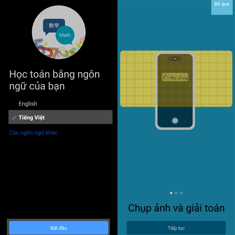 Ứng dụng giải toán thông minh của Microsolf hình thức step by step Ứng dụng giải toán thông minh của Microsolf hình thức step by step