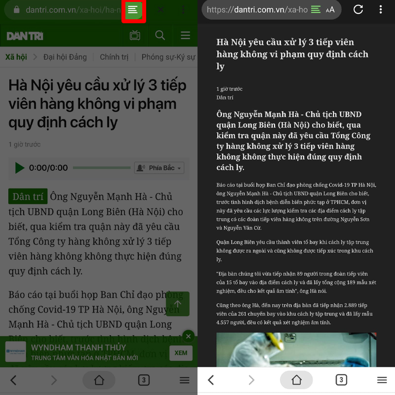 Các nhân hóa đọc báo 