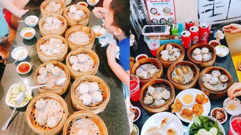 Nếu bạn là tính đồ trung thành của dimsum thì không thể bỏ lỡ qua dimsum Mr. Hào