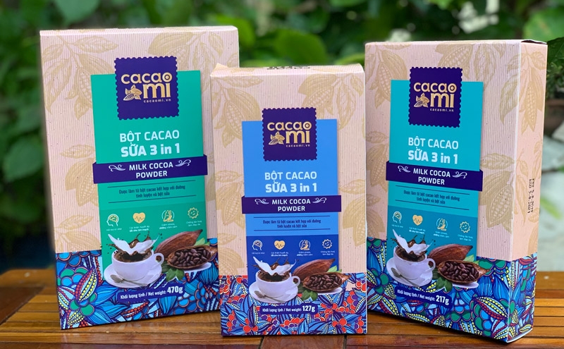 Bột sữa cacao 3 in 1