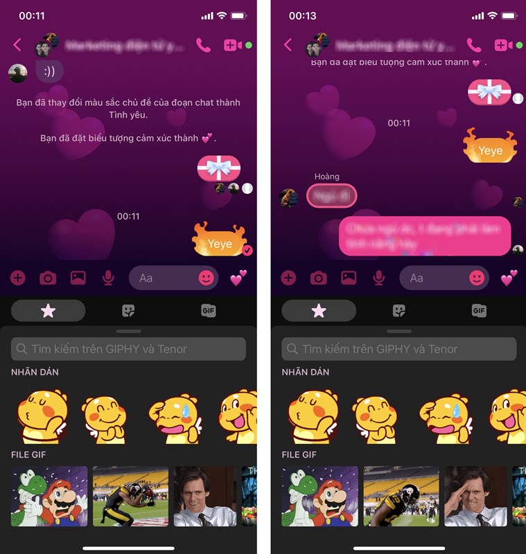 Cách gửi tin nhắn hộp quà và nhiều hiệu ứng hay ho mới trên Messenger